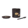 Koyo burk med sked, Dark brown-buff