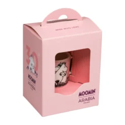 Kärlek Mumin minimugg presentlåda, Rosa