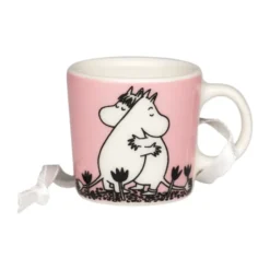 Kärlek Mumin minimugg presentlåda, Rosa