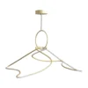 Kumo Chandelier Big takkrona, Brass
