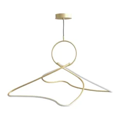 Kumo Chandelier Big takkrona, Brass