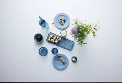Kusintha serveringsfat rektangulärt 14x38 cm, Blue