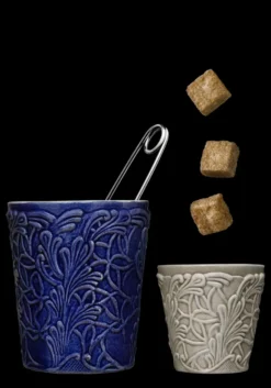 Lace mugg 30 cl, Blå