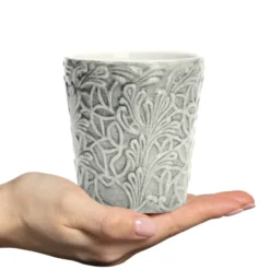 Lace mugg 30 cl, Grå