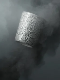 Lace mugg 30 cl, Grå