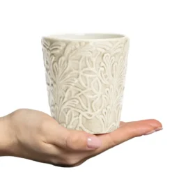 Lace mugg 30 cl, Sand