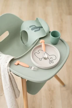 Lalee haklapp 2-pack, Sand-green