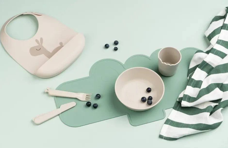 Lalee haklapp 2-pack, Sand-green