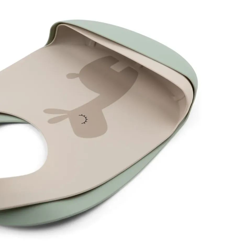 Lalee haklapp 2-pack, Sand-green