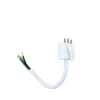 Lampkontakt DCL, vit, med sladd 15 cm