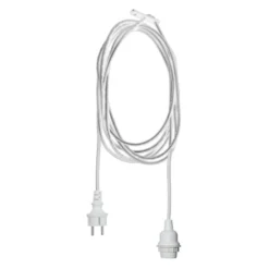 Lampupphängning utomhus IP44, Vit