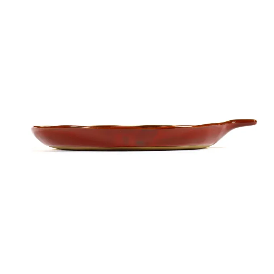 La Mère fat med handtag Ø17 cm 2-pack, Venetian red