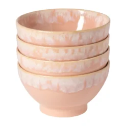 Latte skål, Rosa, 55 cl, 4-pack