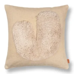Lay kudde 50x50 cm, Sand / Off-white