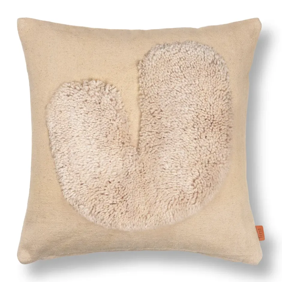 Lay kudde 50x50 cm, Sand / Off-white