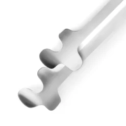 Leaf salladsbestick, Brushed Steel