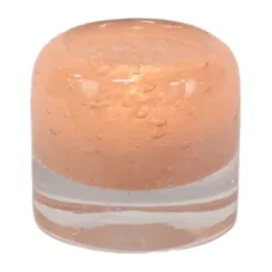 Leah ljuslykta Ø7,5 cm, Rosa