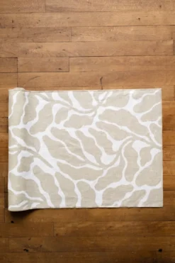 Leaves löpare, Sand, 45x180 cm