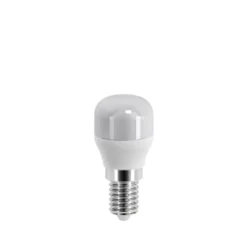 LED-päronlampa E14, opal,1,8w
