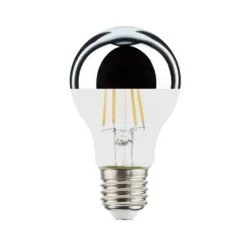 LED Top Mir ljuskälla E27, transparent/silver, 2700K 680lme 7W