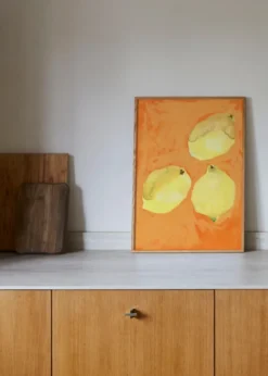 Lemons poster, 30x40 cm
