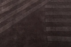 Levels Stripes ullmatta, Brun, 200x300 cm