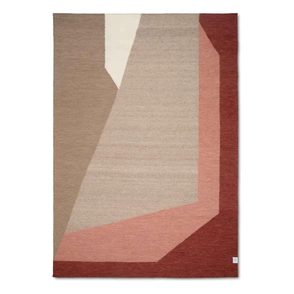 Levels ullmatta 170x230 cm, Coral