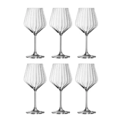 LifeStyle Burgundy rödvinsglas 64 cl 4-pack, Klar