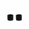 Light ljusstake 2-pack 3x2 cm, Zink matt svart