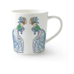 Lilac mugg, 40 cl, med handtag