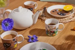 Lilla My på ängen Muminmugg, Vit-multi