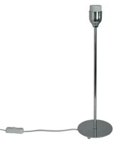 Line 45 bordslampfot, Silver