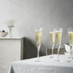 Line champagneglas 15 cl, Klar