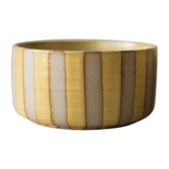 Line dekorationsskål Ø16 cm, Yellow