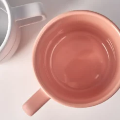 Lines mugg 50 cl 2-pack, Rosa