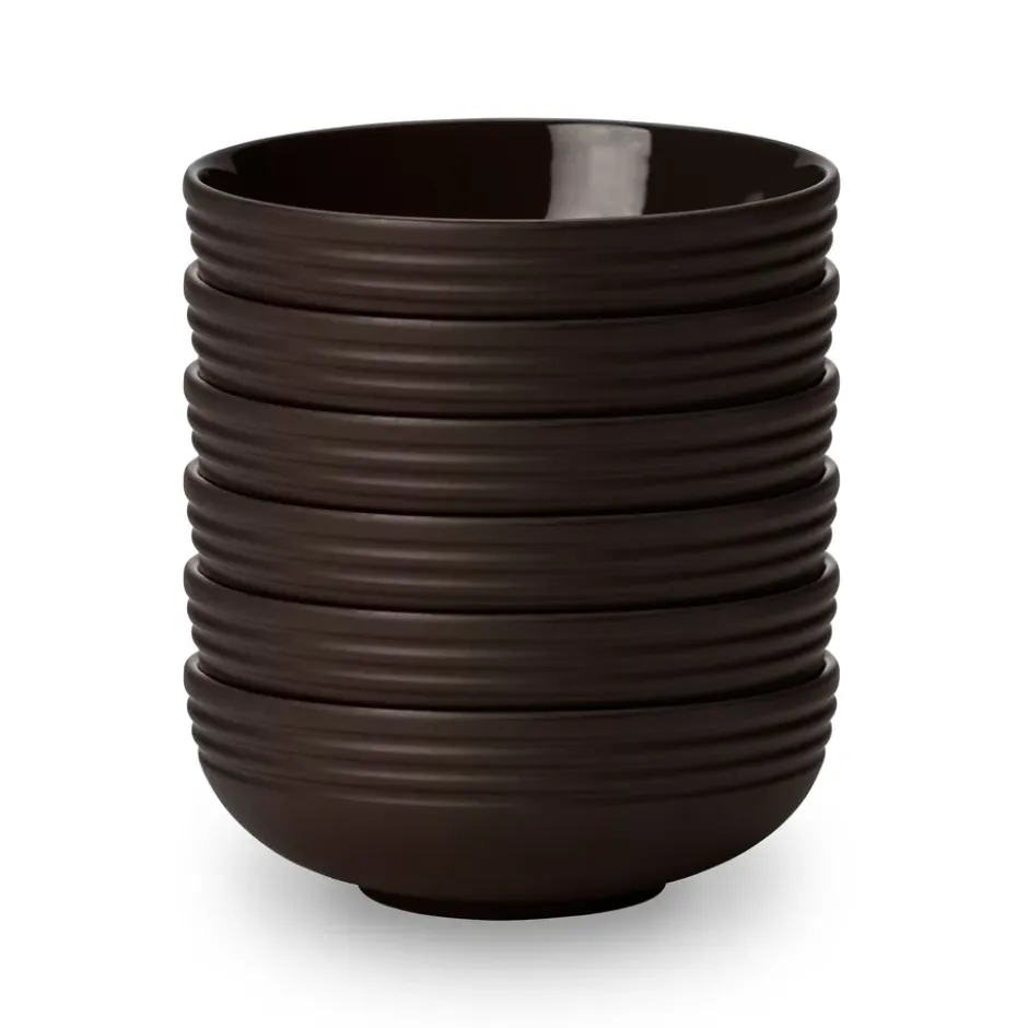 Lines skål Ø16 cm 6-pack, Brun