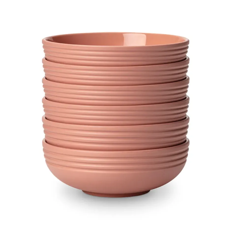 Lines skål Ø16 cm 6-pack, Rosa