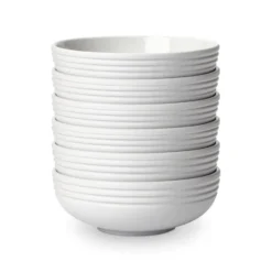 Lines skål Ø16 cm 6-pack, Vit
