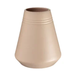 Lines vas 18 cm, Beige