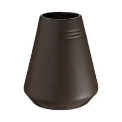 Lines vas 18 cm, Brun