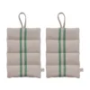 Linu grytlapp 2-pack, Green