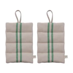 Linu grytlapp 2-pack, Green