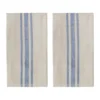 Linu kökshandduk 2-pack, Blue