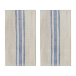 Linu kökshandduk 2-pack, Blue