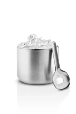 Liquid lounge ishink med sked 1,4 l, Brushed steel