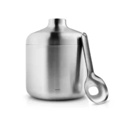 Liquid lounge ishink med sked 1,4 l, Brushed steel