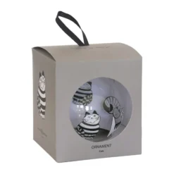 Lisa Larson katter julgranskula, White-black