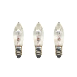 Lit ljuskälla E10 reservlampa 55V 3-pack, Klar, 3W