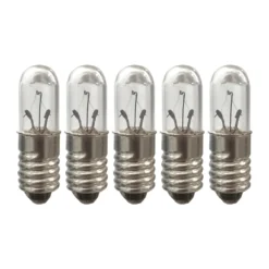 Lit ljuskälla E5 reservlampa 12V 0,6W, 5-pack, klar