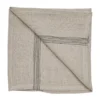 Livia linneservett 45x45 cm, Beige